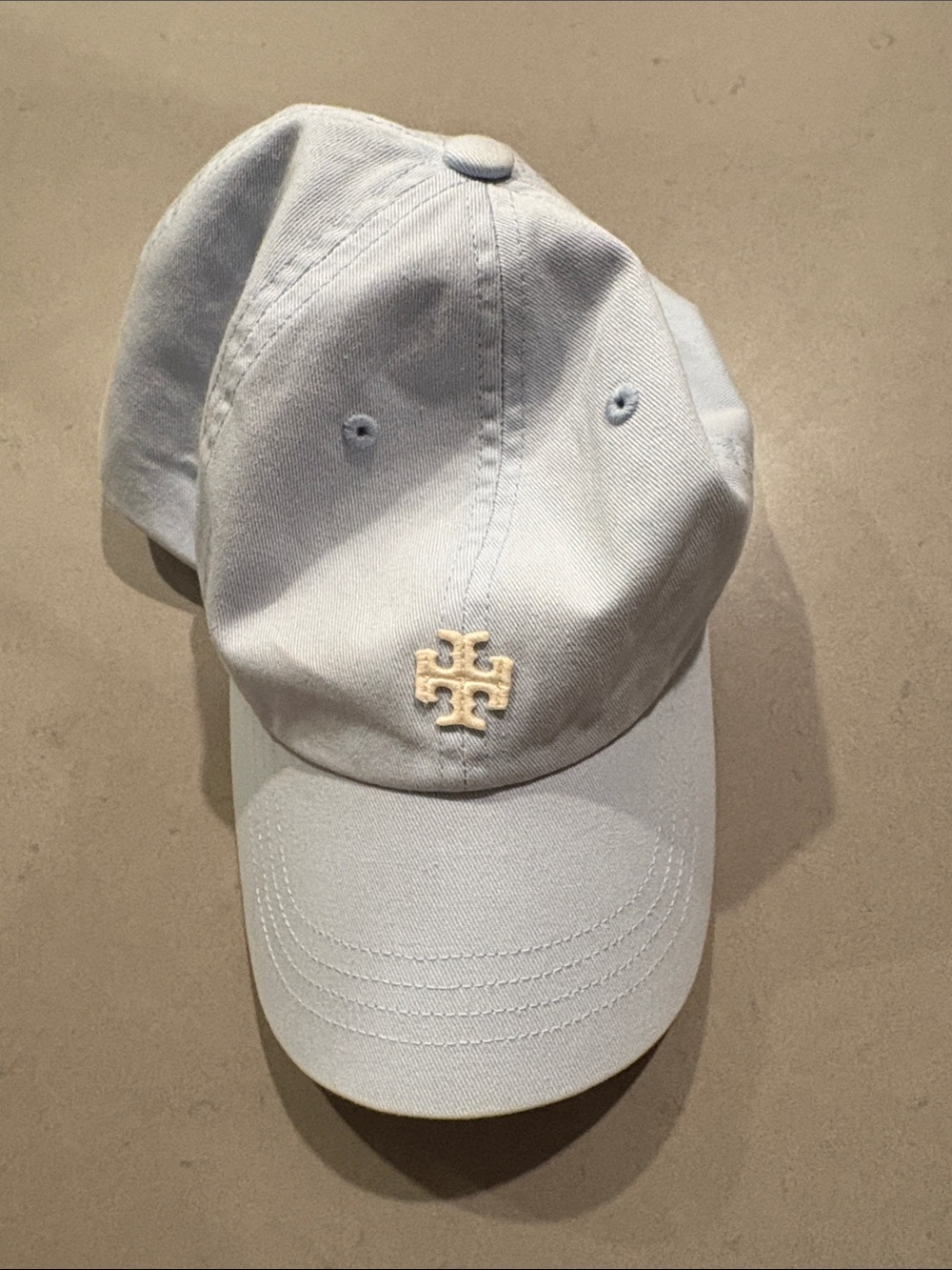 Tory Burch Blue Baseball Cap OS